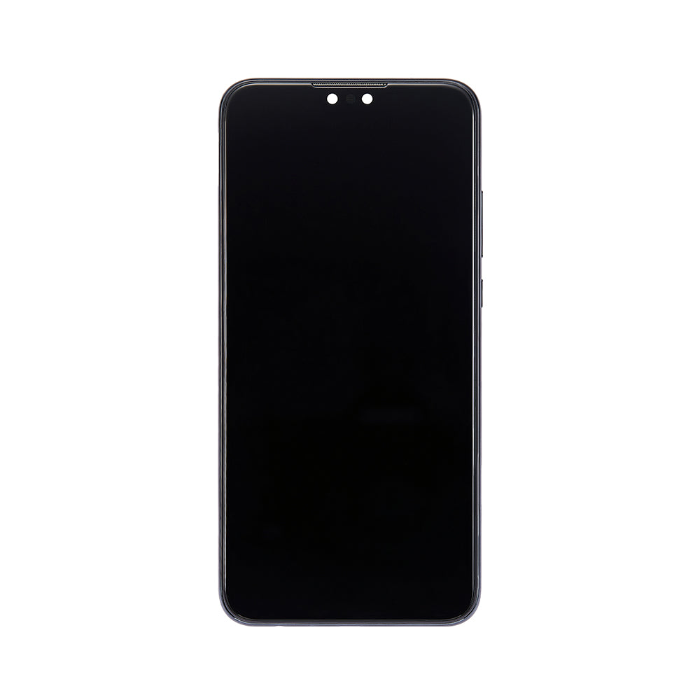 Huawei Y9 (2019) Display And Digitizer With Frame Midnight Black OEM