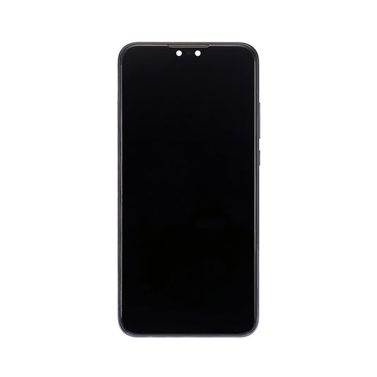 Huawei Y9 (2019) Display And Digitizer With Frame Midnight Black OEM