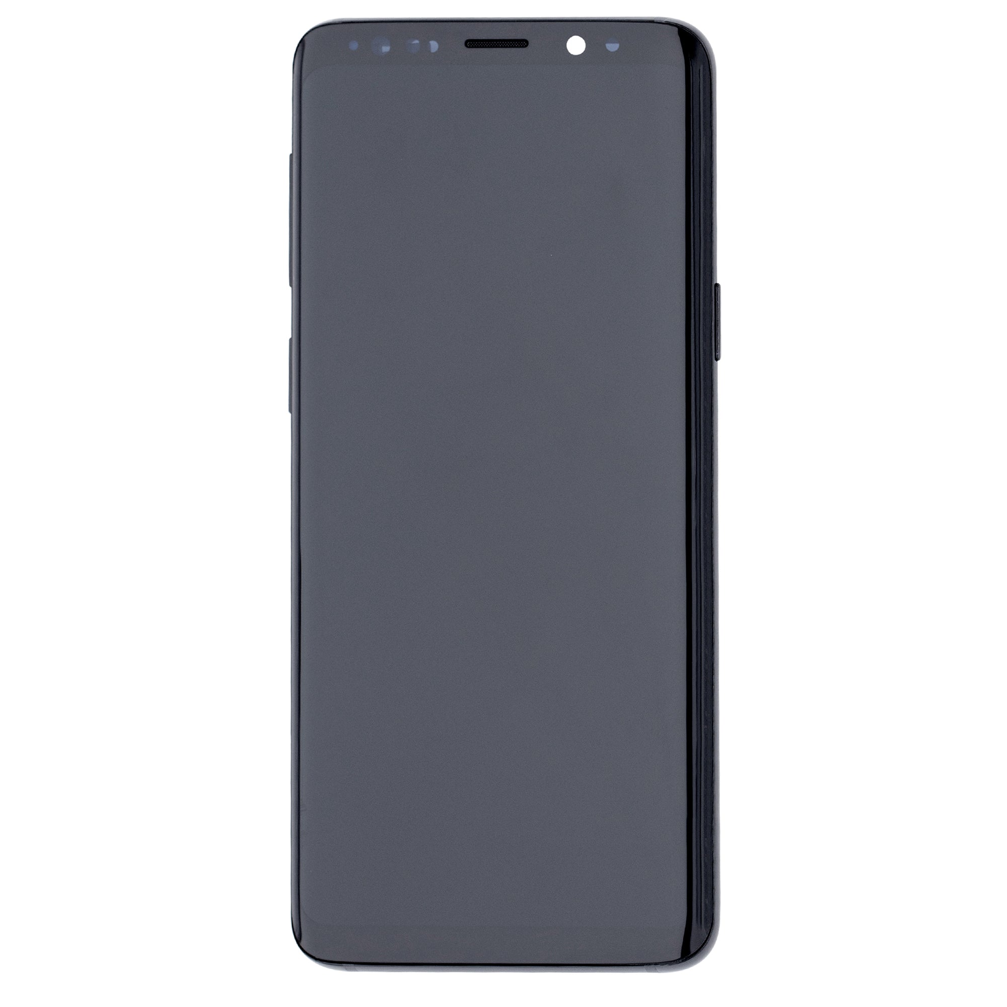 Samsung Galaxy S9 G960F Display And Digitizer With Frame Midnight Black Refurbished