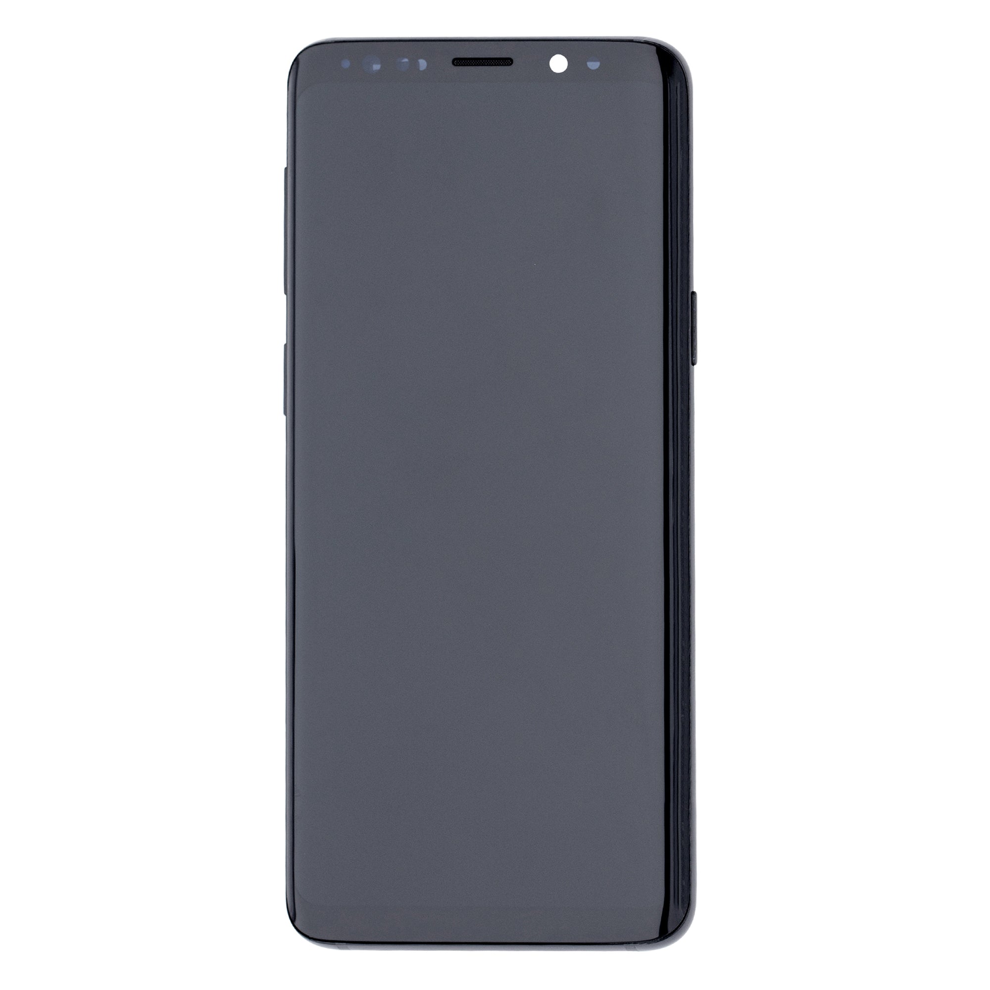 Samsung Galaxy S9 G960F Display And Digitizer With Frame Midnight Black Refurbished