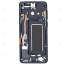 Samsung Galaxy S9 G960F Display And Digitizer With Frame Midnight Black Refurbished