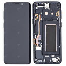 Samsung Galaxy S9 G960F Display And Digitizer With Frame Midnight Black Refurbished