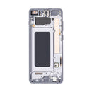 Samsung Galaxy S10 Plus G975F Display And Digitizer With Frame Prism Black Refurbished