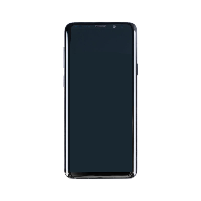 Samsung Galaxy S9 Plus G965F Display And Digitizer With Frame Midnight Black Refurbished