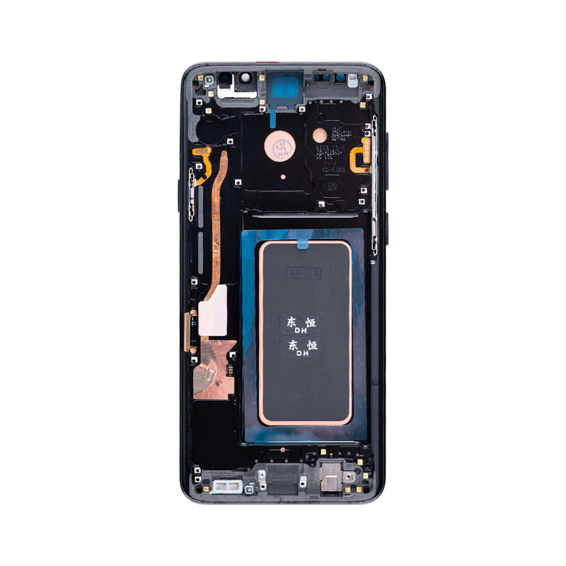 Samsung Galaxy S9 Plus G965F Display And Digitizer With Frame Midnight Black Refurbished