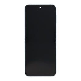 Samsung Galaxy Z Flip6 F741B Main Display And Digitizer With Frame Blue Service Pack