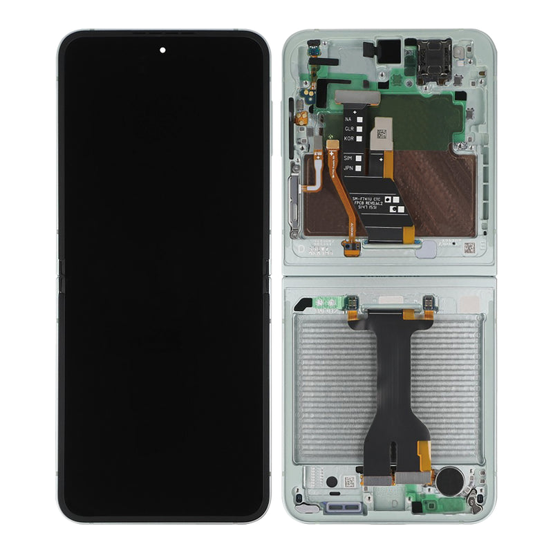 Samsung Galaxy Z Flip6 F741B Display And Digitizer With Frame Mint Service Pack