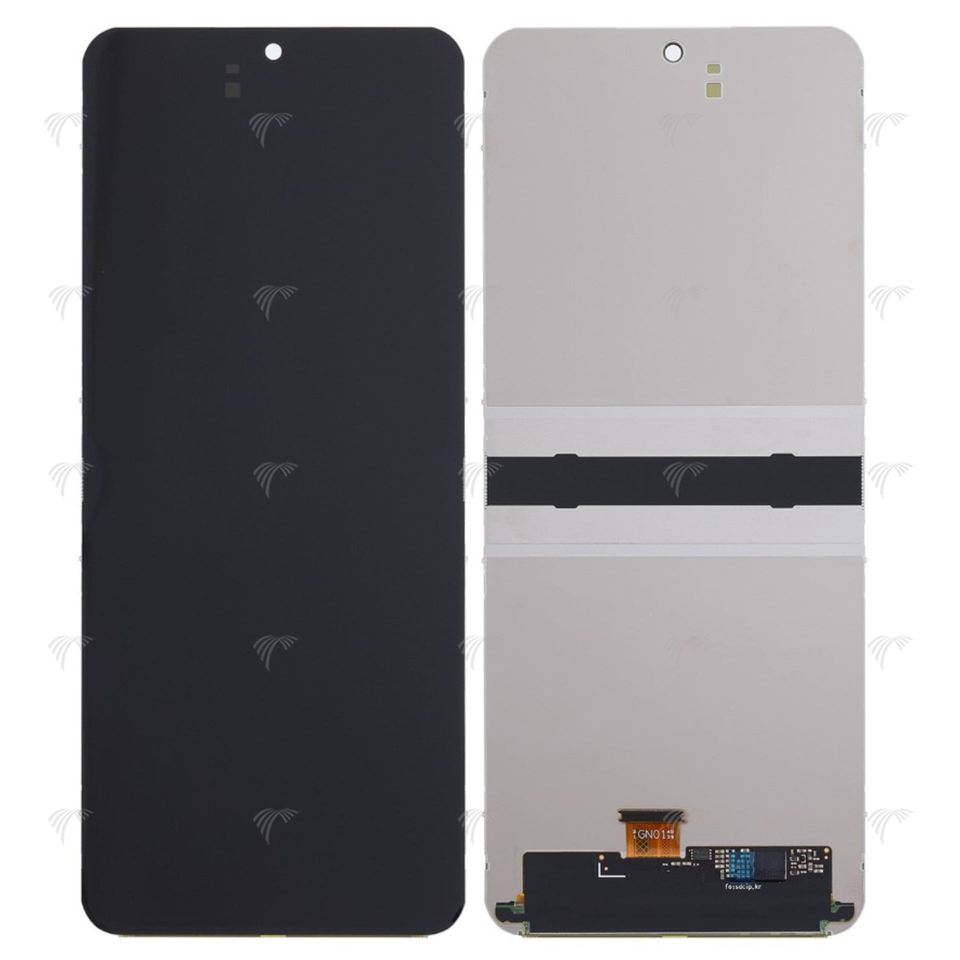 Samsung Galaxy Z Flip6 F741B Main Display And Digitizer Without Frame Black Service Pack