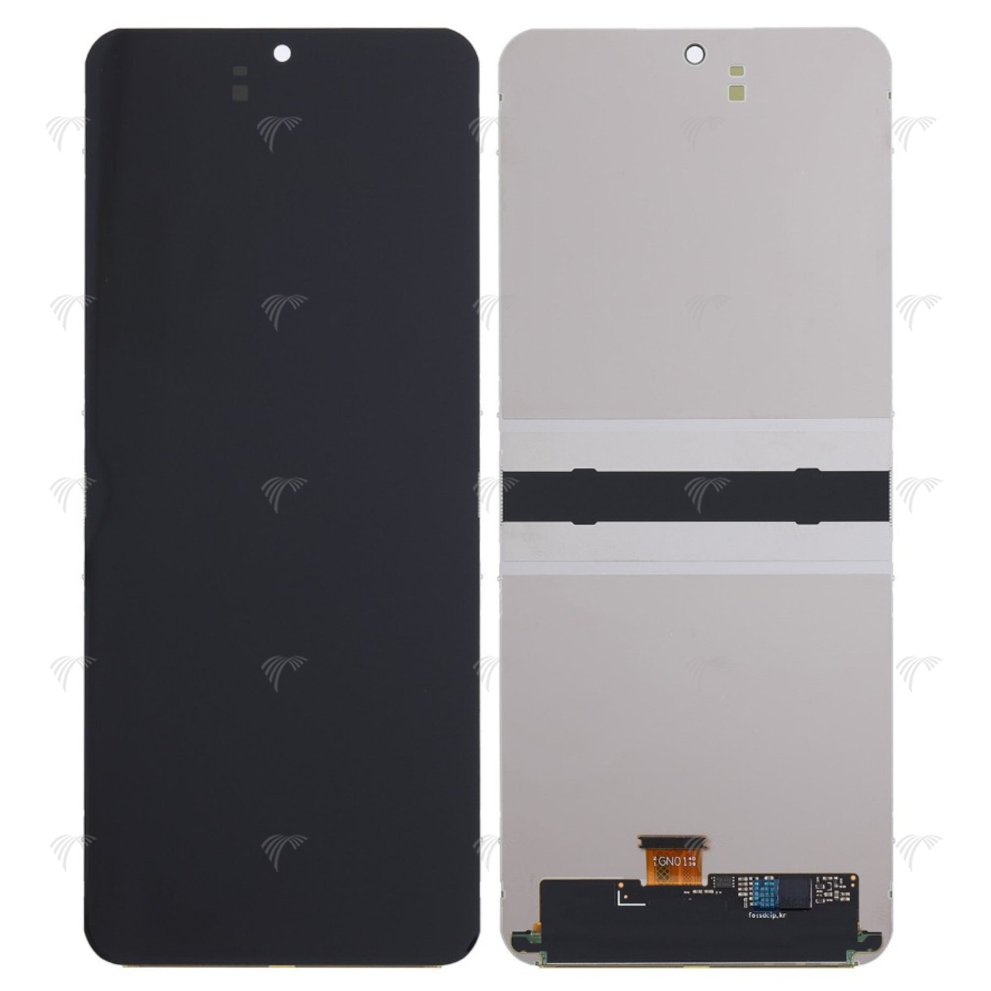 Samsung Galaxy Z Flip6 F741B Main Display And Digitizer Without Frame Black Service Pack