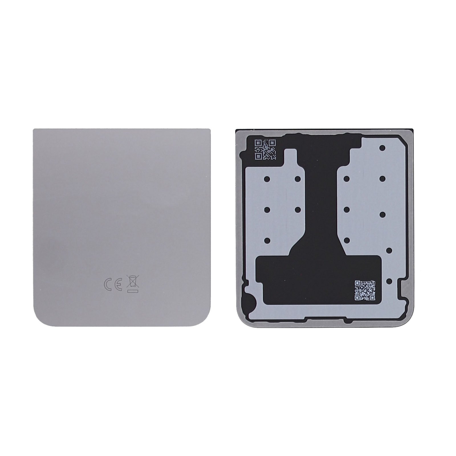 Samsung Galaxy Z Flip6 F741B Back Cover Bottom Silver Shadow Original
