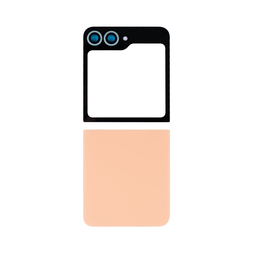 Samsung Galaxy Z Flip6 F741B Back Cover Set With Lens Peach OEM