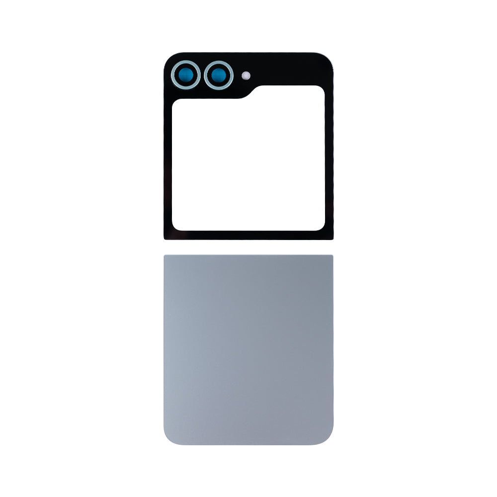 Samsung Galaxy Z Flip6 F741B Back Cover Set With Lens Silver Shadow OEM