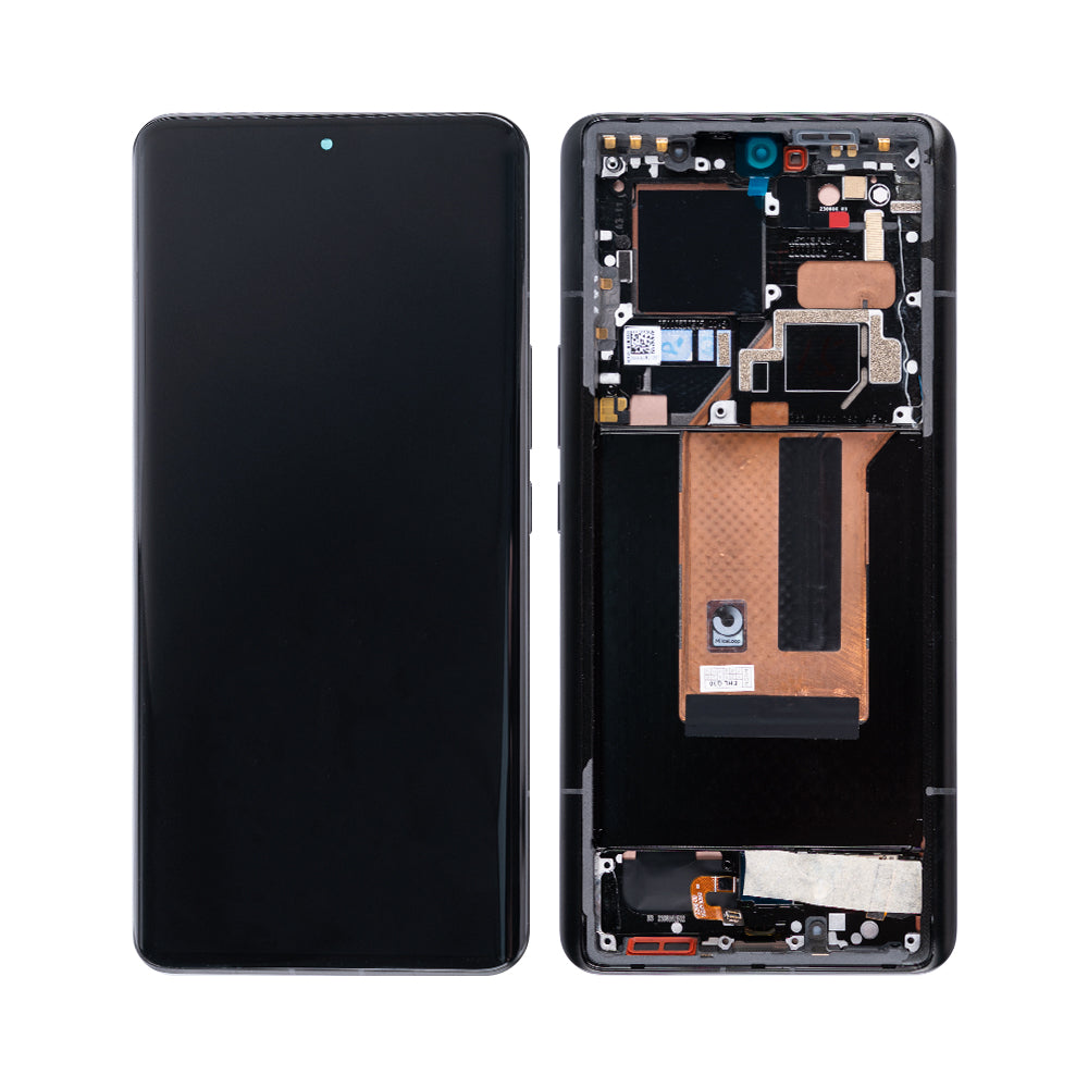 Xiaomi 13 Ultra Display And Digitizer With Frame Black OEM