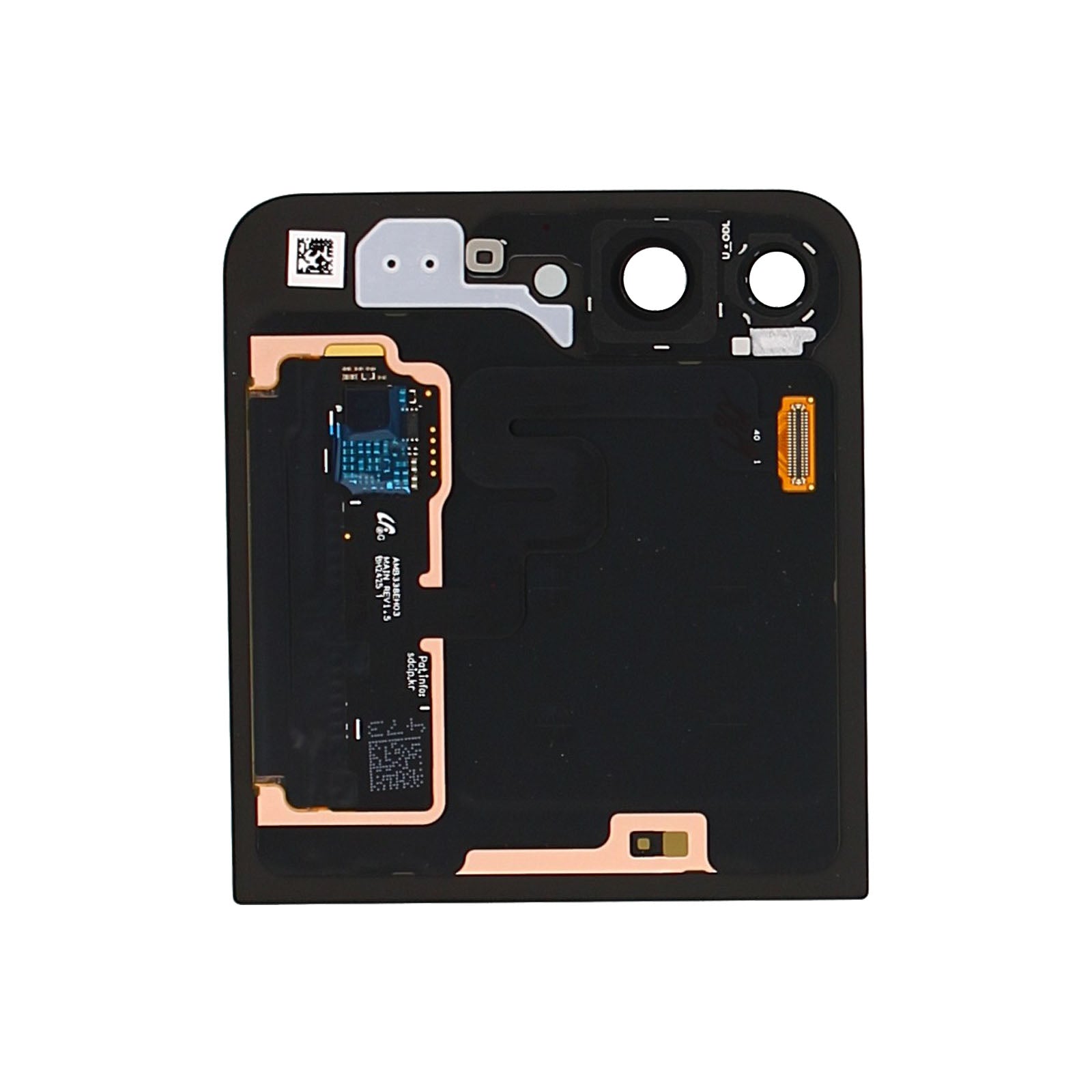 Samsung Galaxy Z Flip6 F741B Sub Display And Digitizer Silver Shadow Service Pack