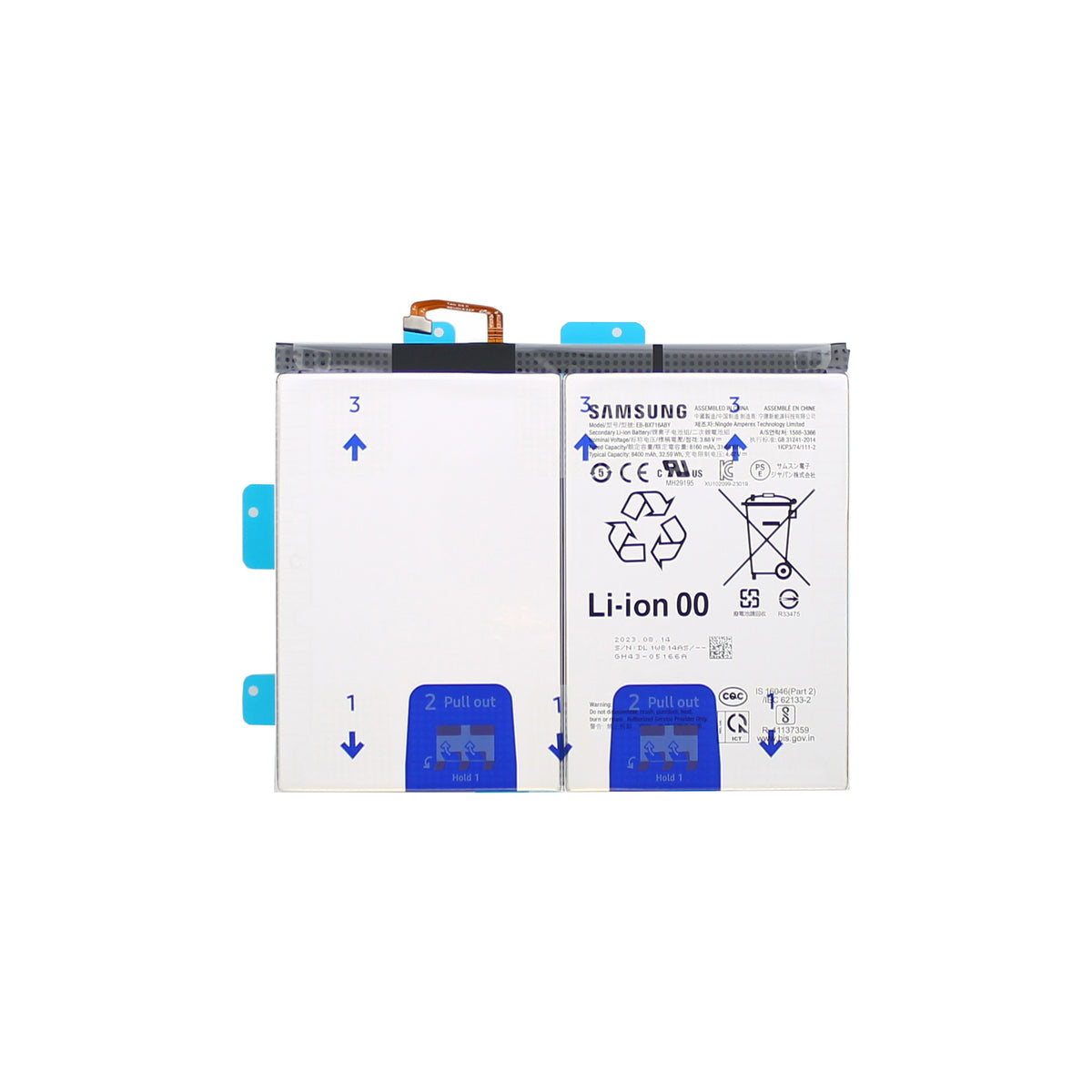 Samsung Galaxy Tab S9 X710, X716 Battery EB-BX716ABY Original