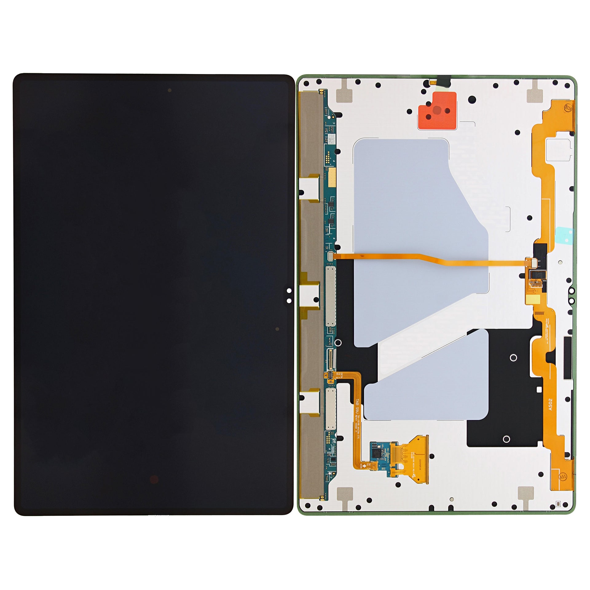 Samsung Galaxy Tab S9 Ultra X910, X916 Display And Digitizer Without Frame Black Service Pack