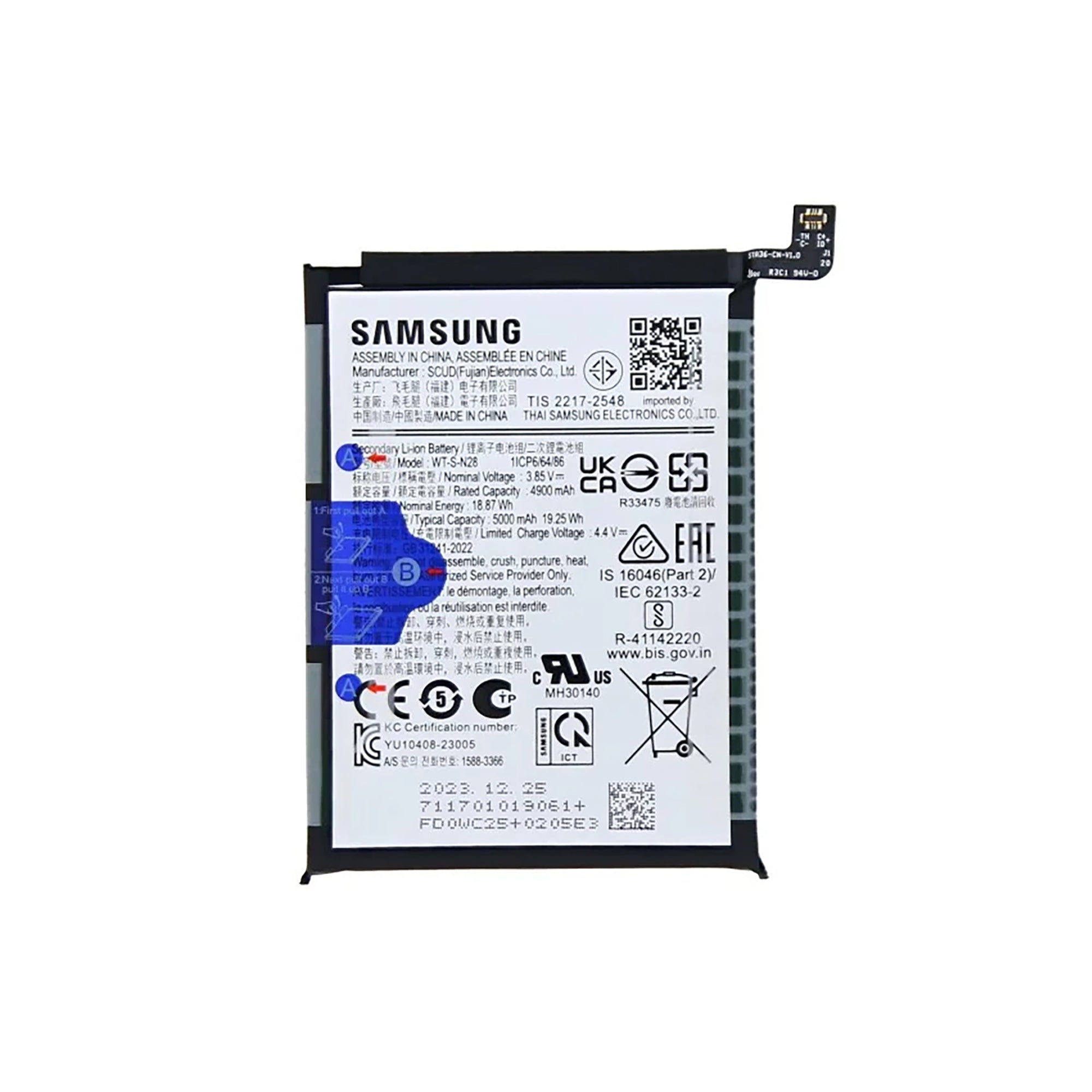 Samsung Galaxy A05 A055F Battery WT-S-N28 Original