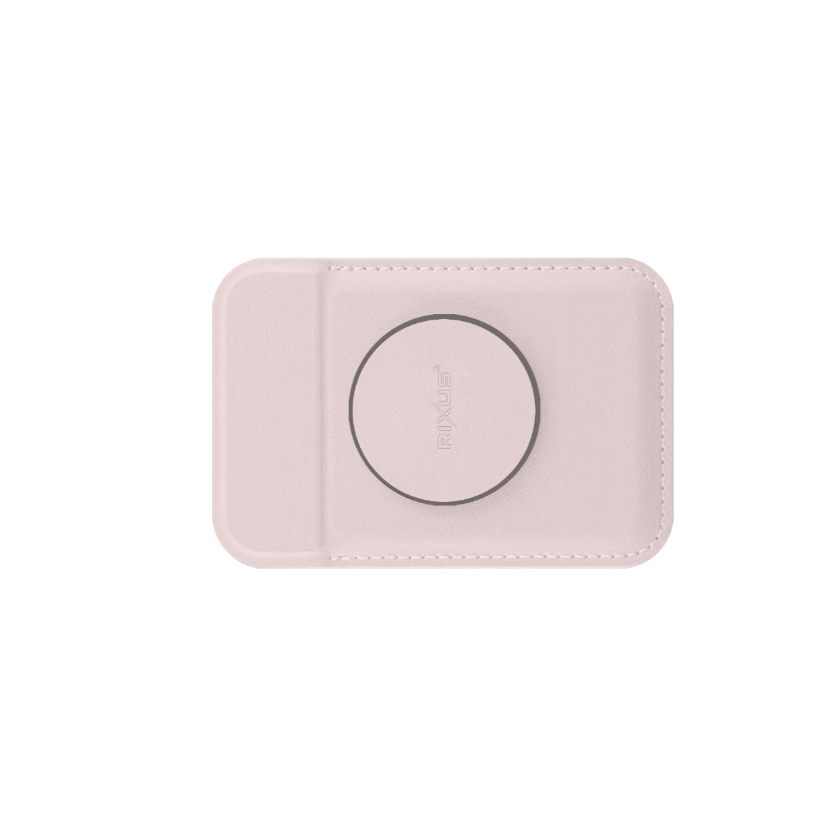 Rixus RXCH20P Card Holder With MagSafe Compatible Pink