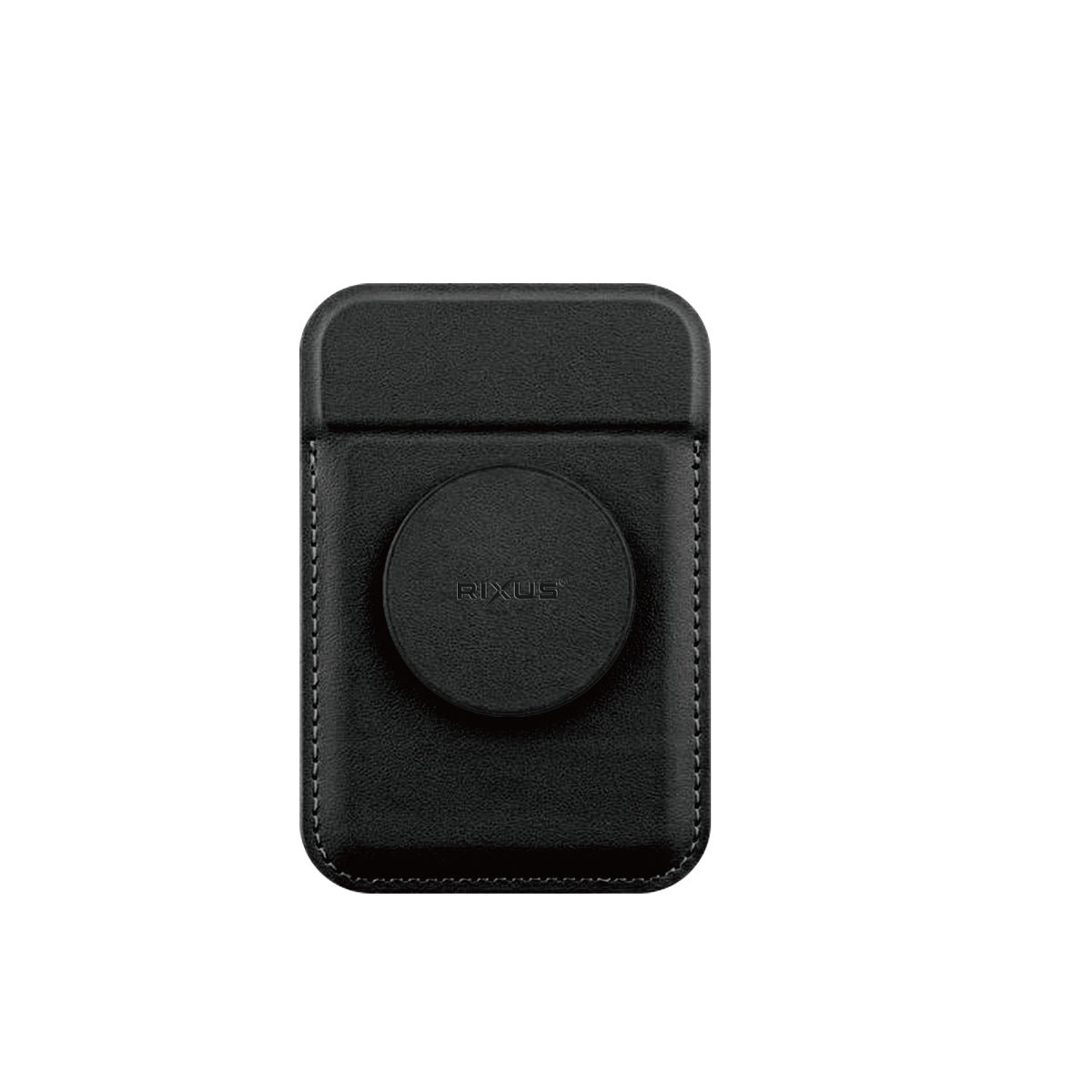 Rixus RXCH20B Card Holder With MagSafe Compatible Black