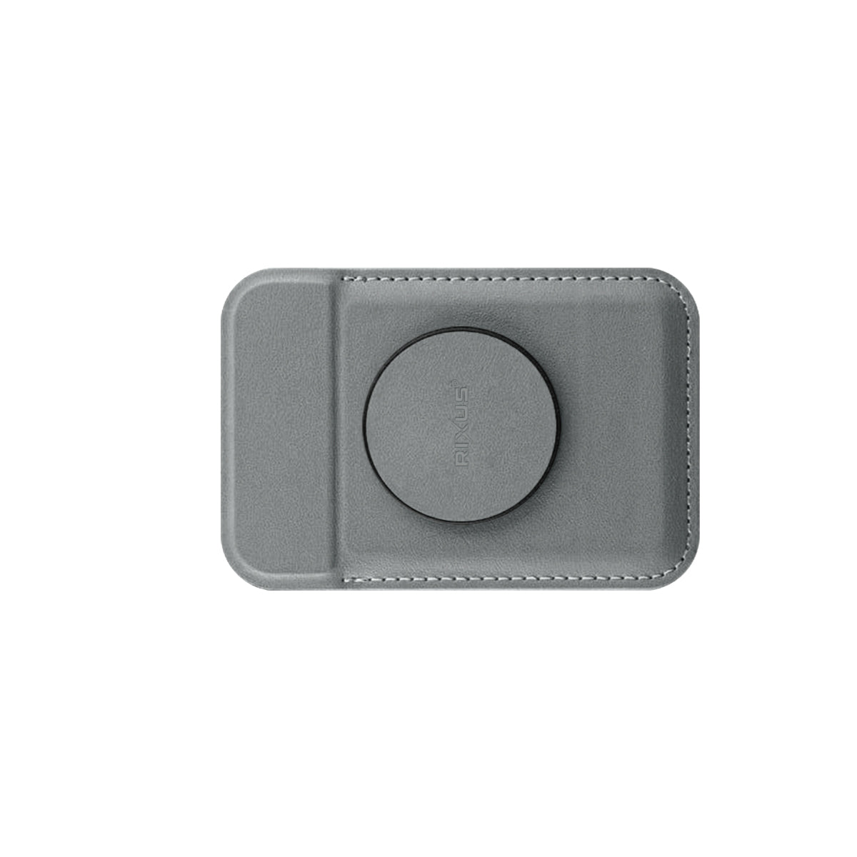 Rixus RXCH20L Card Holder With MagSafe Compatible Light Gray
