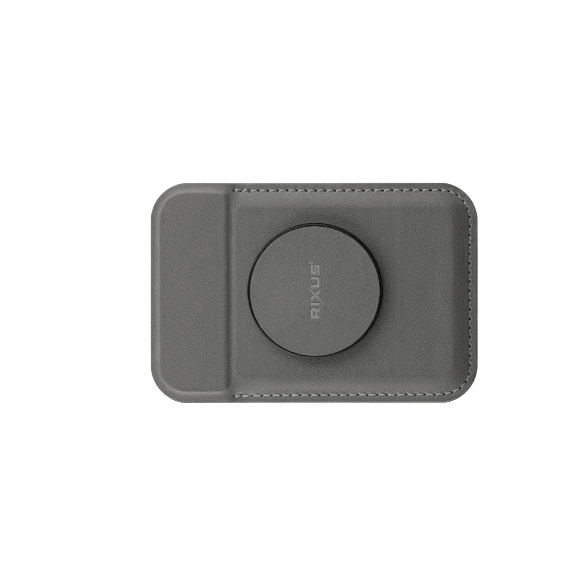 Rixus RXCH20G Card Holder With MagSafe Compatible Gray