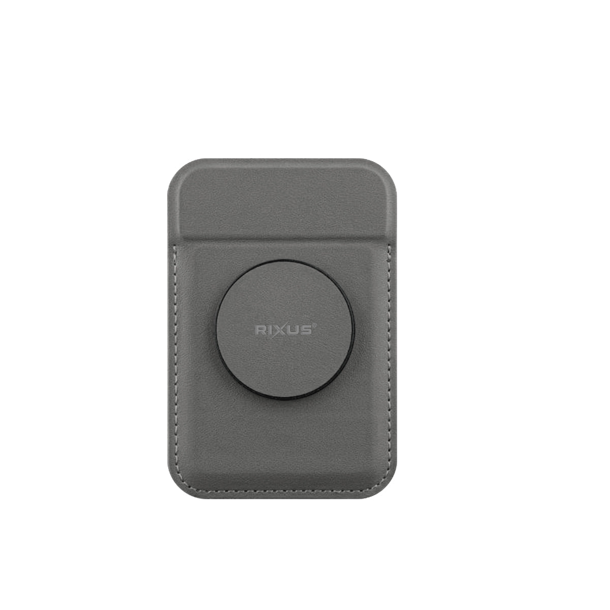 Rixus RXCH20G Card Holder With MagSafe Compatible Gray