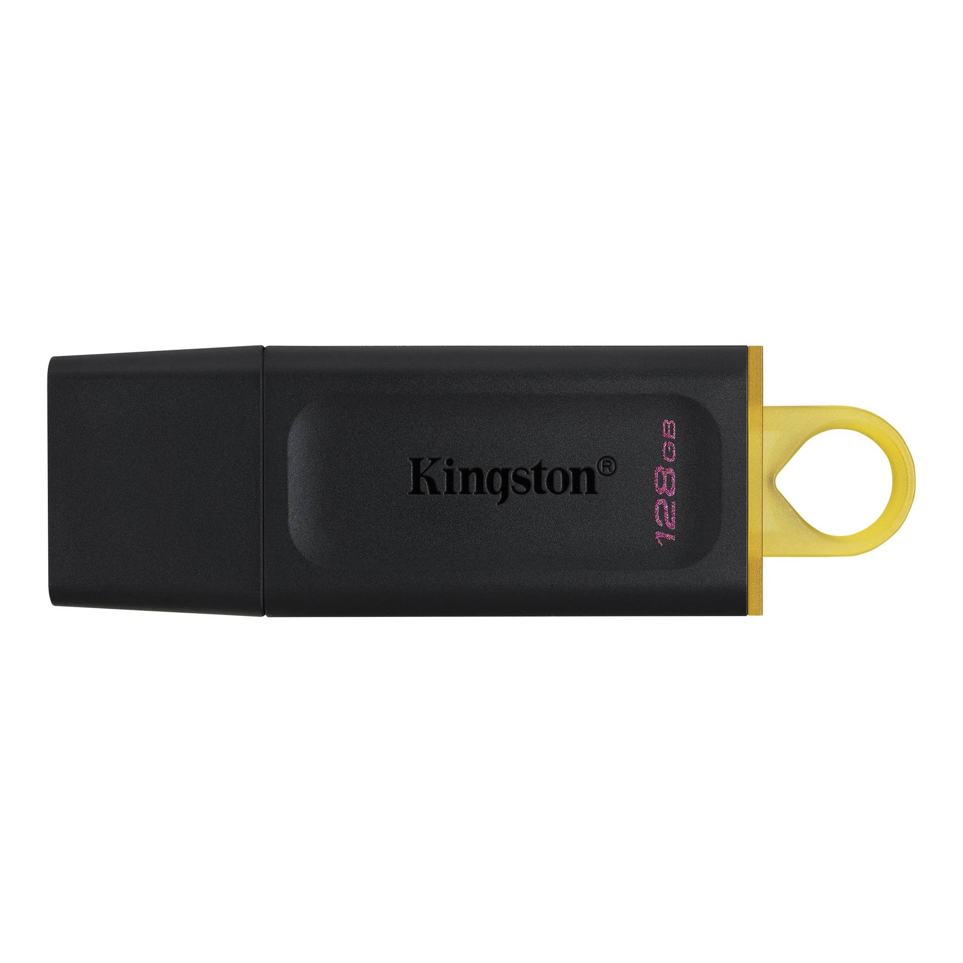 Kingston 128GB DataTraveler Exodia USB3.2 Gen 1 Flash Drive Black And Yellow