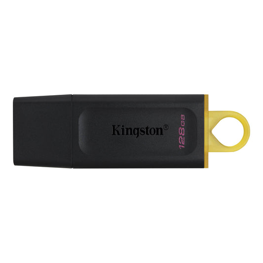 Kingston 128GB DataTraveler Exodia USB3.2 Gen 1 Flash Drive Black And Yellow