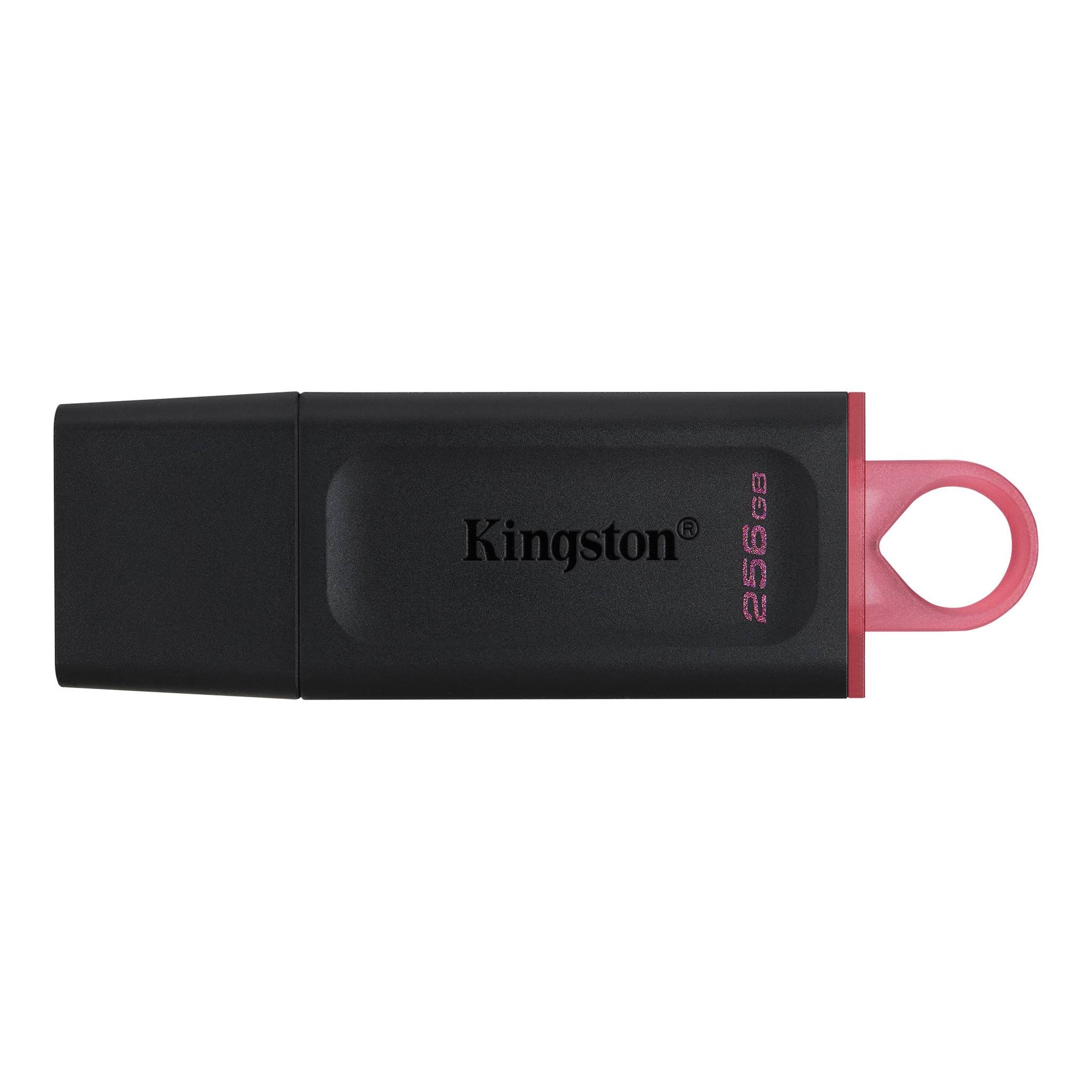 Kingston 256GB DataTraveler Exodia USB3.2 Gen 1 Flash Drive Black And Red