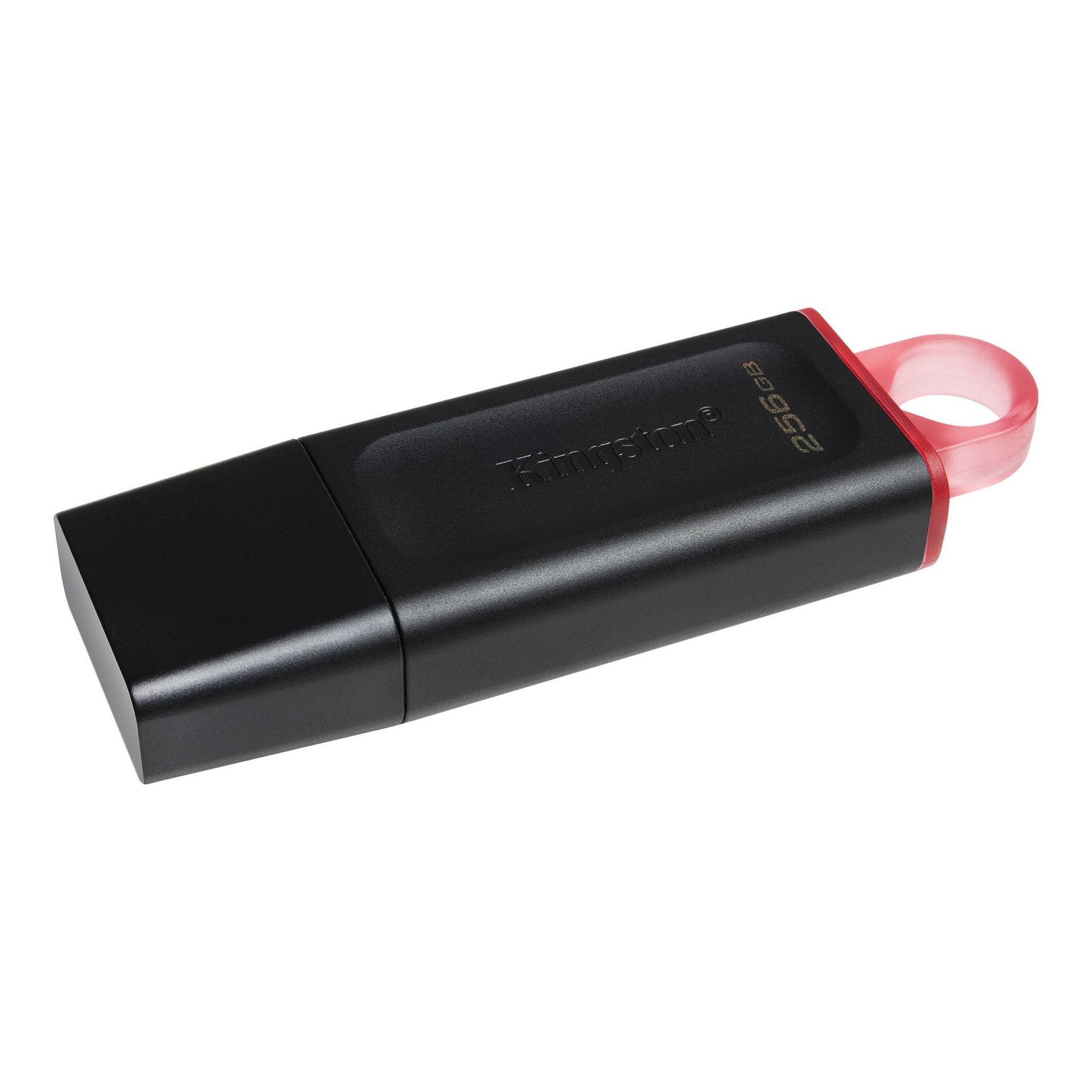 Kingston 256GB DataTraveler Exodia USB3.2 Gen 1 Flash Drive Black And Red