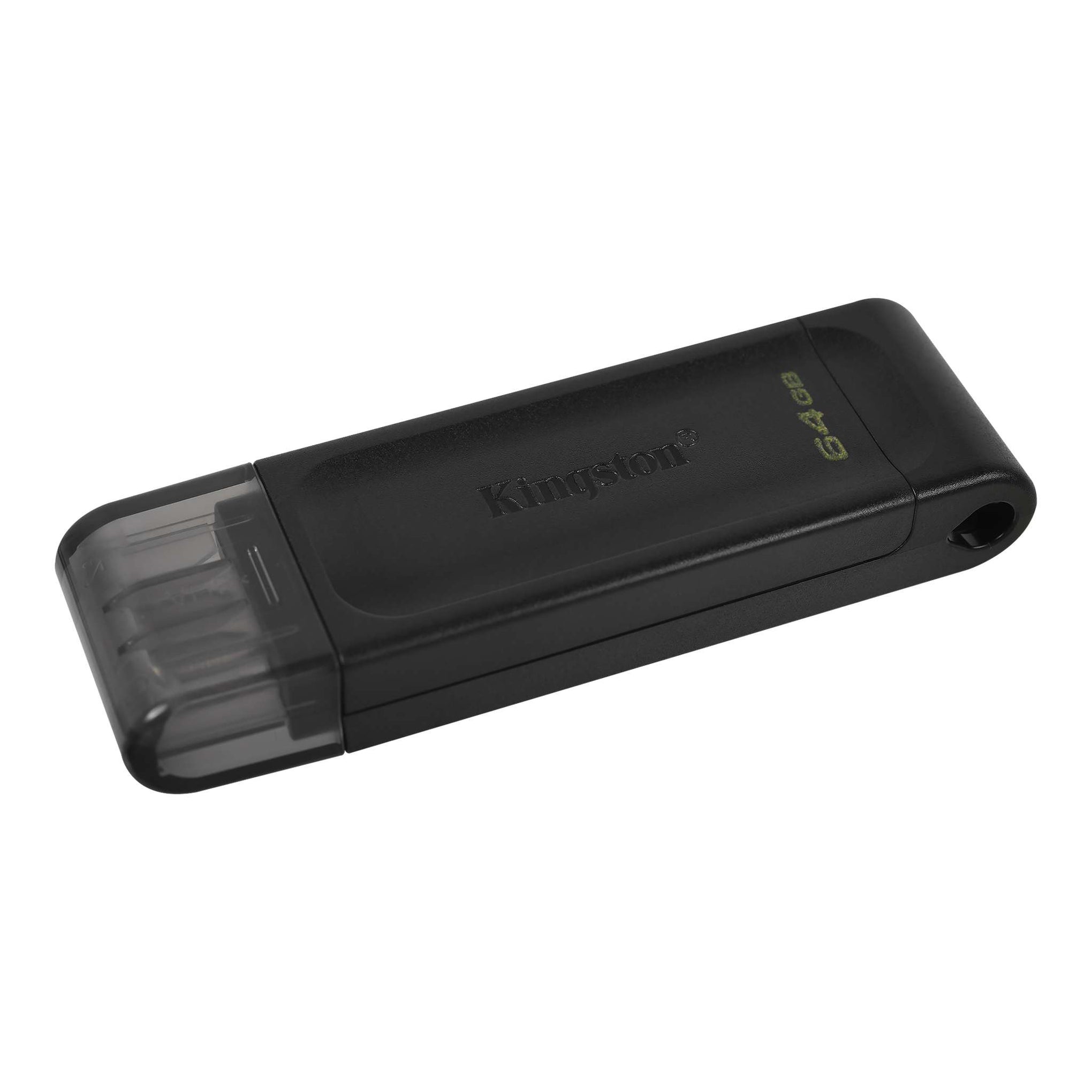 Kingston 64GB DataTraveler 70 USB-C 3.2 Gen 1 Flash Drive Black