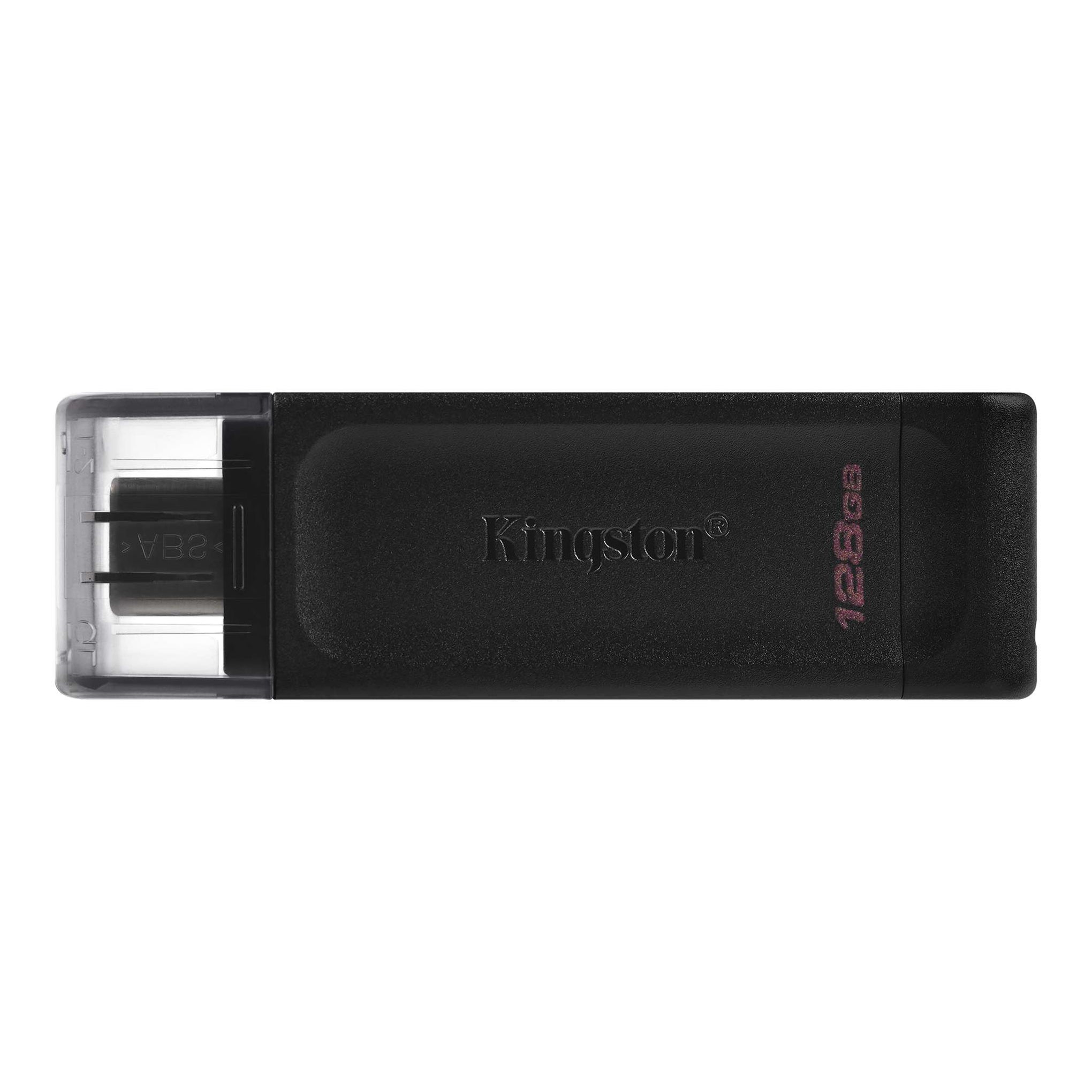Kingston 128GB DataTraveler 70 USB-C 3.2 Gen 1 Flash Drive Black