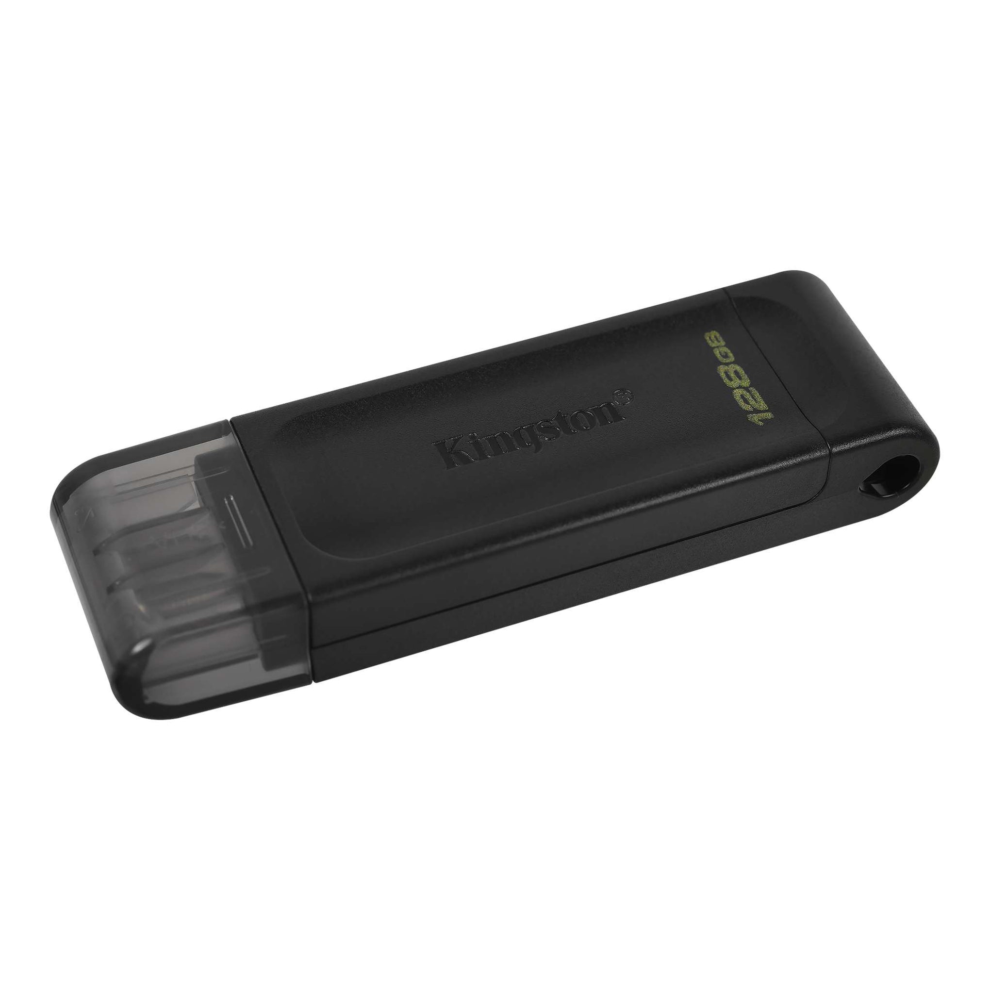 Kingston 128GB DataTraveler 70 USB-C 3.2 Gen 1 Flash Drive Black