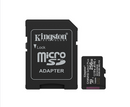Kingston 256GB Canvas Select Plus MicroSD Memory Card 100R A1 C10 Card With Adapter Black