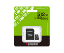 Kingston 512GB Canvas Select Plus MicroSD Memory Card 100R A1 C10 Card With Adapter Black