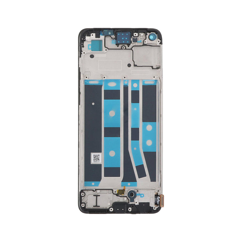 Oppo A78 4G (CPH2565) Display And Digitizer With Frame Mist Black OEM