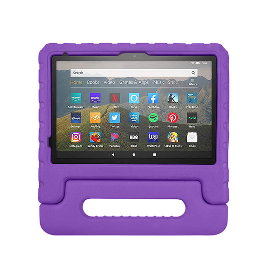 Rixus RXTC06 Tablet Kids Case For Apple iPad 10 10.9 inch (2022), iPad Air 11 inch (2024, 2025, 2026), iPad 12 (2026) Purple