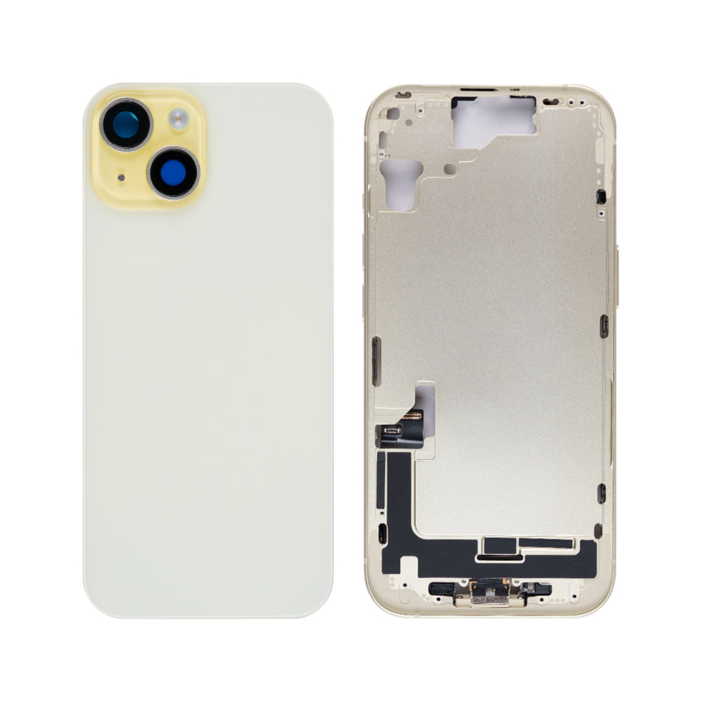 For Apple iPhone 15 Housing With Small Parts Yellow OEM