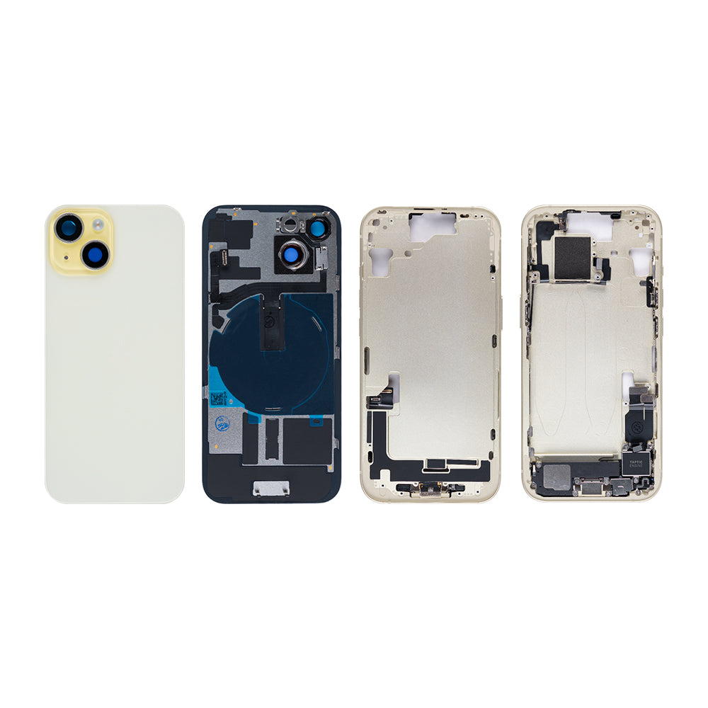 For Apple iPhone 15 Housing With Small Parts Yellow OEM