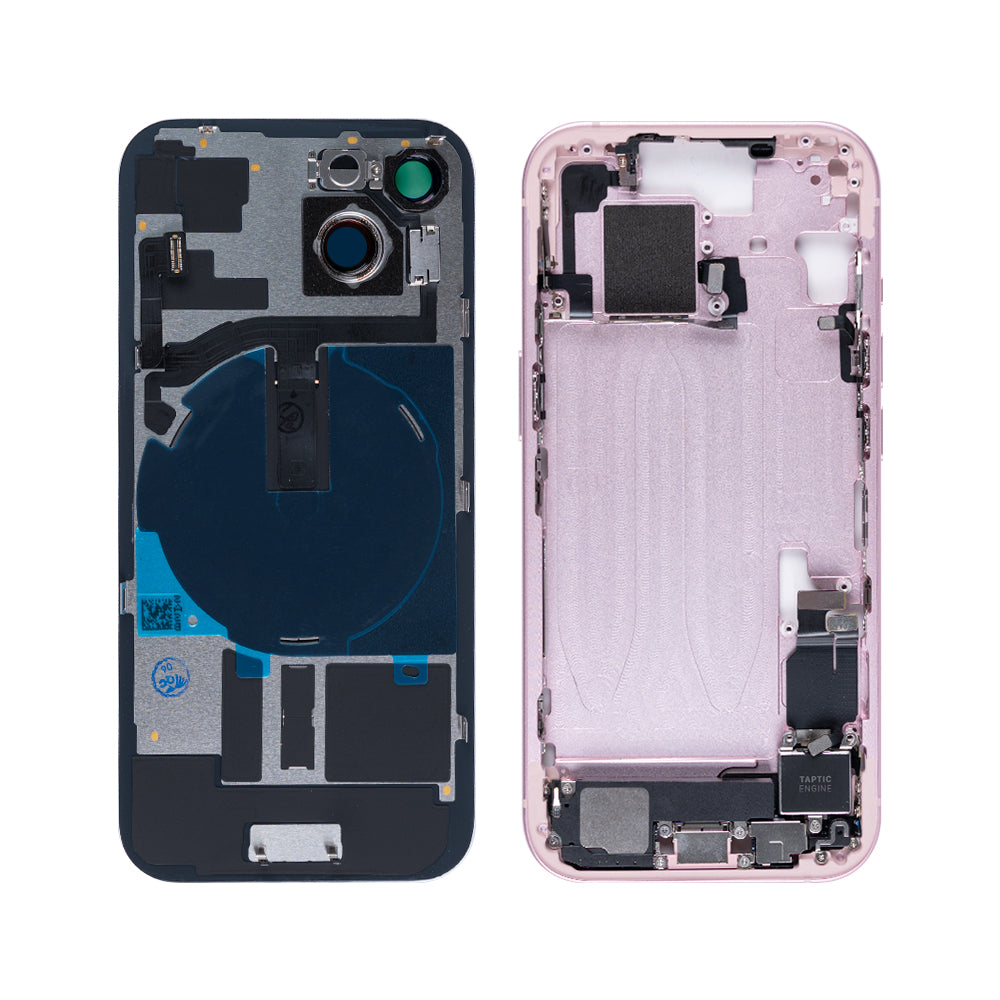 For Apple iPhone 15 Housing With Small Parts Pink OEM