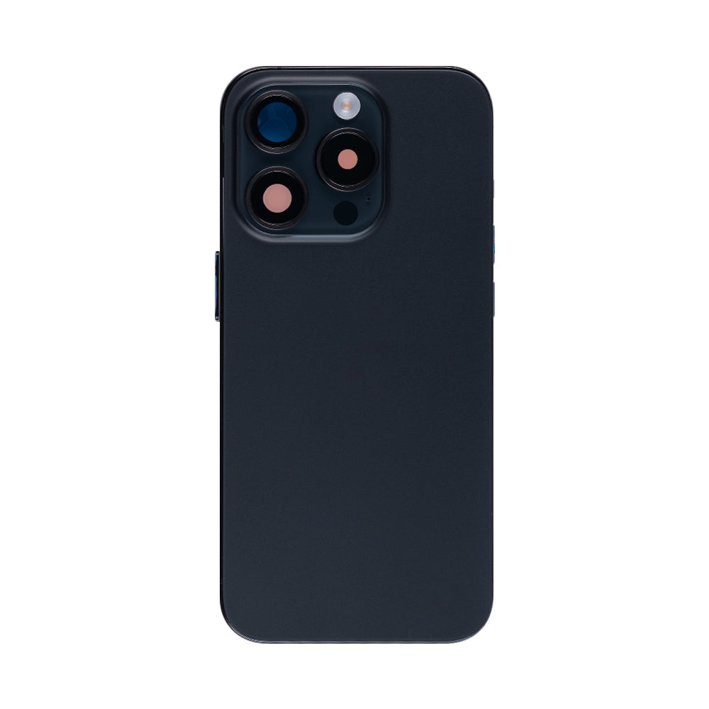 For Apple iPhone 15 Pro Housing With Small Parts Black Titanium OEM
