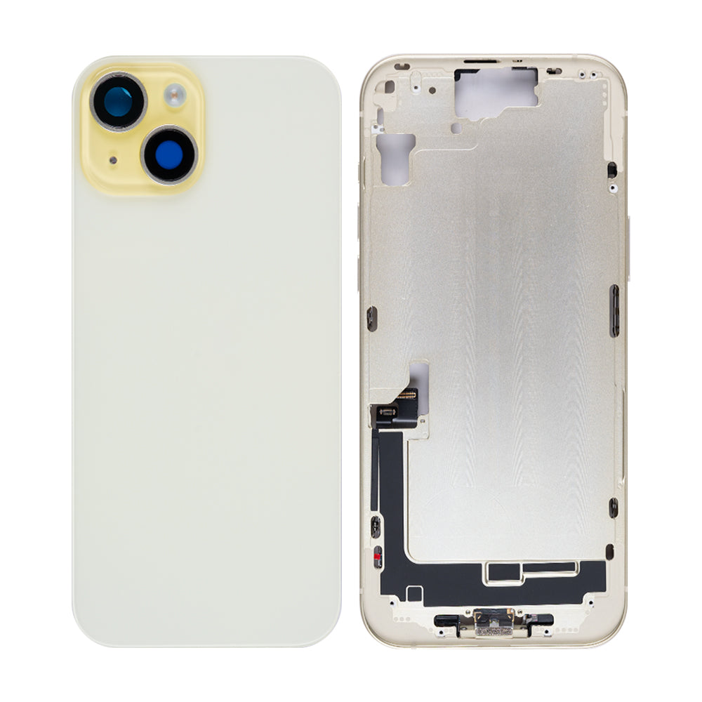 For Apple iPhone 15 Plus Housing With Small Parts Yellow OEM