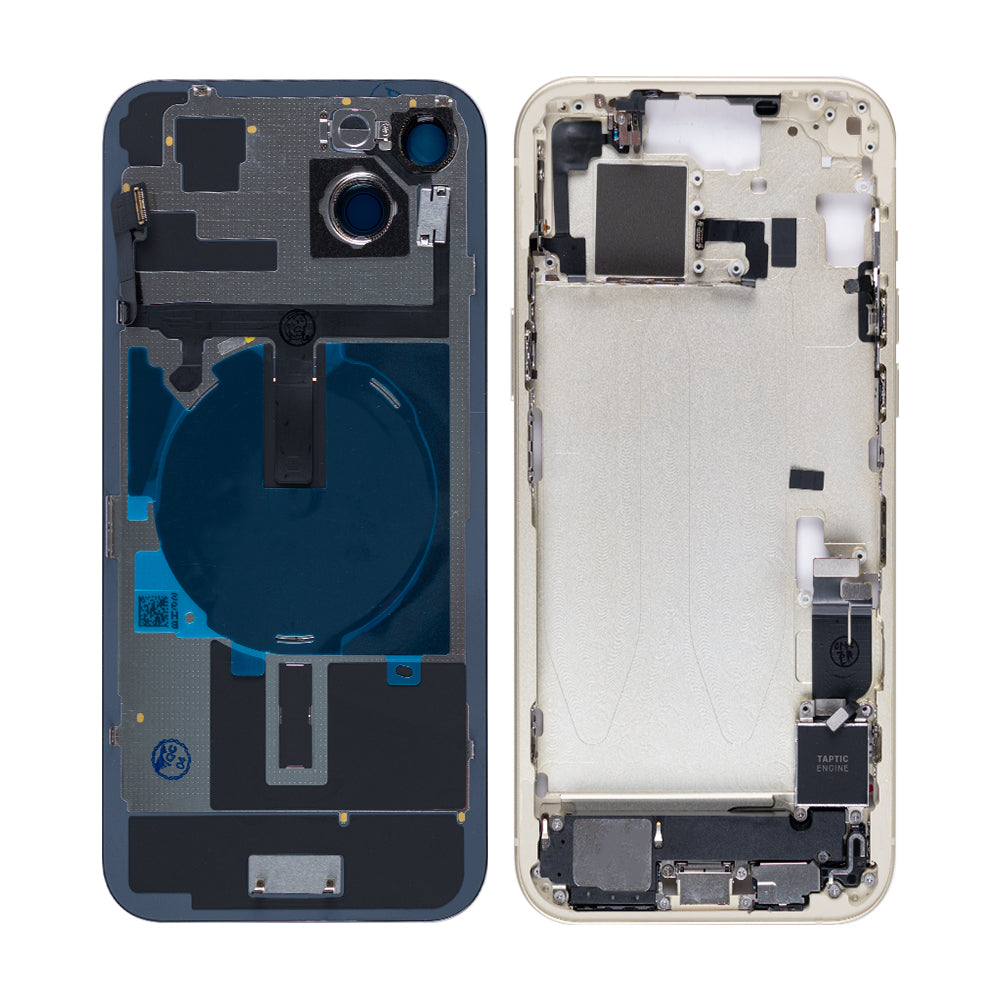 For Apple iPhone 15 Plus Housing With Small Parts Yellow OEM