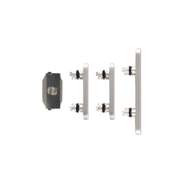 For Apple iPhone 15, 15 Plus Side Button Set Yellow Pulled (4pcs）