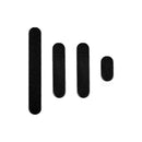 For Apple iPhone 15 Pro, 15 Pro Max Side Button Set Black Titanium Pulled (4pcs）