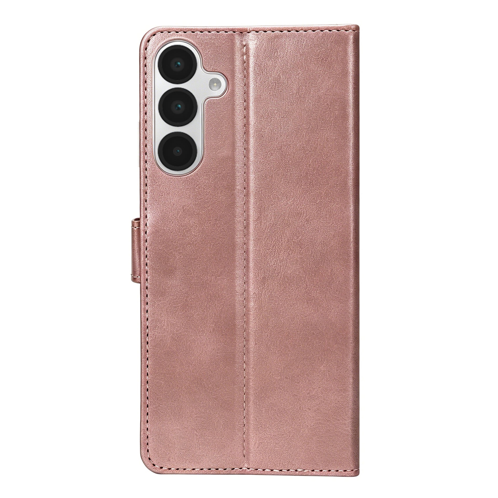 Rixus Bookcase For Samsung Galaxy A16 4G, A16 5G Pink