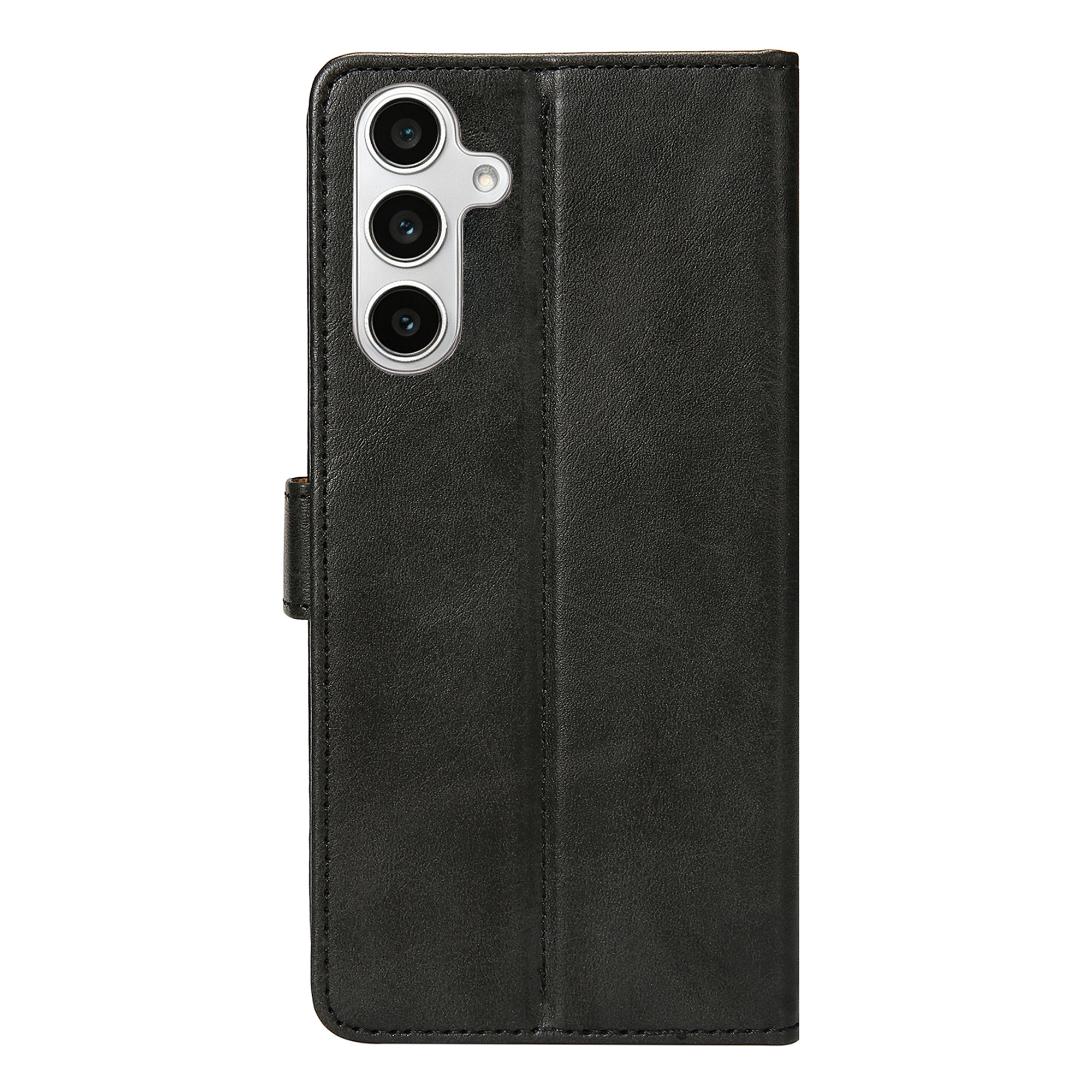 Rixus Bookcase For Samsung Galaxy S24 FE Black