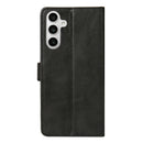 Rixus Bookcase For Samsung Galaxy S24 FE Black
