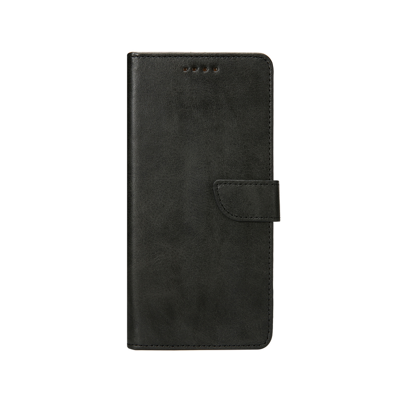 Rixus Bookcase For Samsung Galaxy A16 4G A165F, 5G A166B Black
