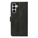 Rixus Bookcase For Samsung Galaxy A16 4G, 5G Black